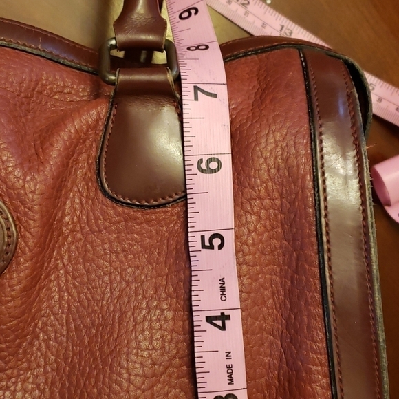 VINTAGE JR USA Julius Resnick Leather Satchel VGUC - Picture 10 of 12